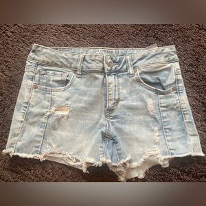 American Eagle distressed jeans shorts 10